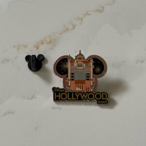 Disney Parks WDW Mickey Mouse Ears Icon Hollywood Studios Tower Of Terror Pin